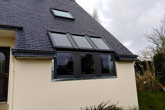 Ensemble de Velux posés - Floc'h Couverture